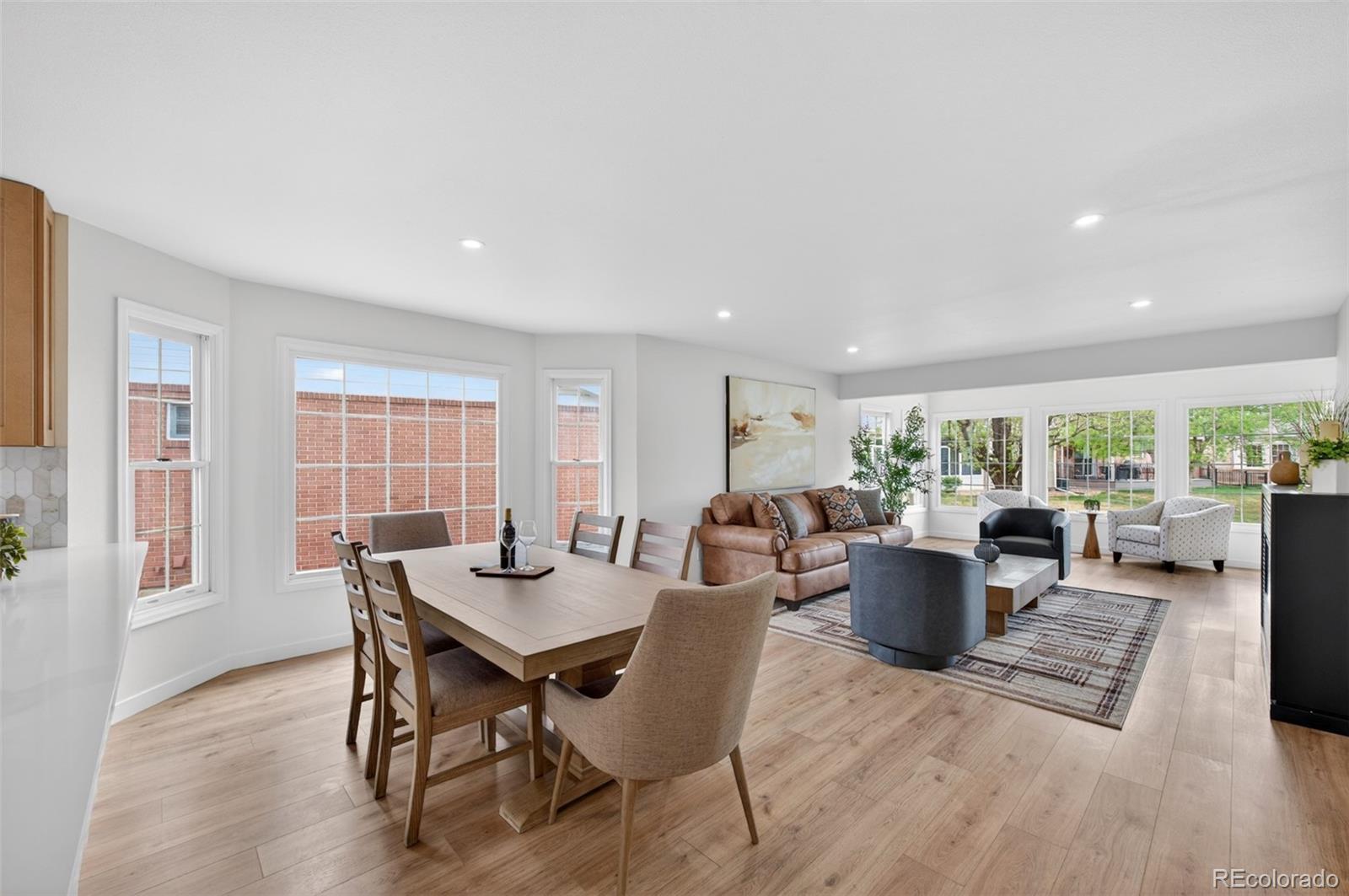 8943 Greenspointe Lane Highlands Ranch, CO 80130 - Photo 6 of 38 a view of a dining room with furniture window and outside view