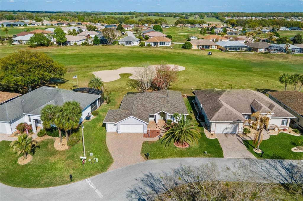11614 Southeast 172nd Loop Summerfield, FL 34491 - Photo 40 of 55 an aerial view of a house with a garden