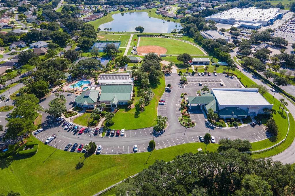 11614 Southeast 172nd Loop Summerfield, FL 34491 - Photo 43 of 55 an aerial view of residential houses with outdoor space and parking
