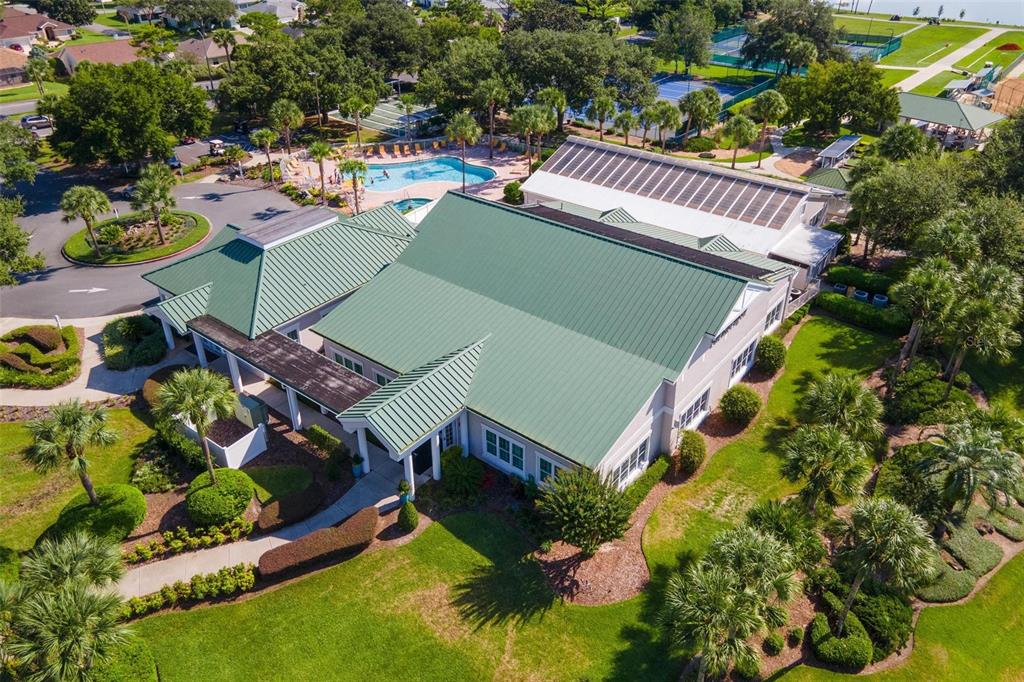11614 Southeast 172nd Loop Summerfield, FL 34491 - Photo 51 of 55 an aerial view of a house with a garden and swimming pool