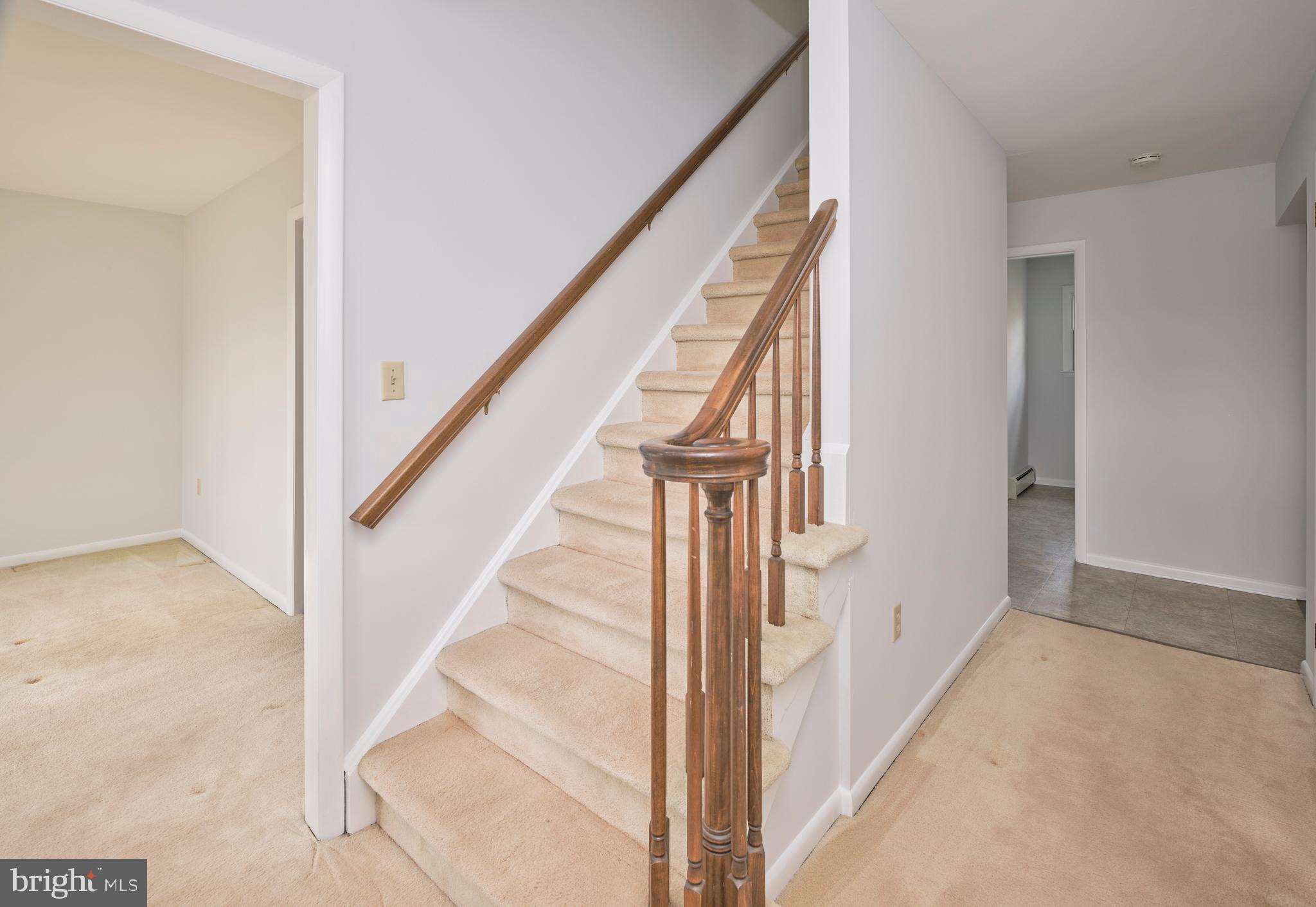 4902 Anderson Road Doylestown, PA 18902 - Photo 10 of 46 a view of staircase with white walls and white walls