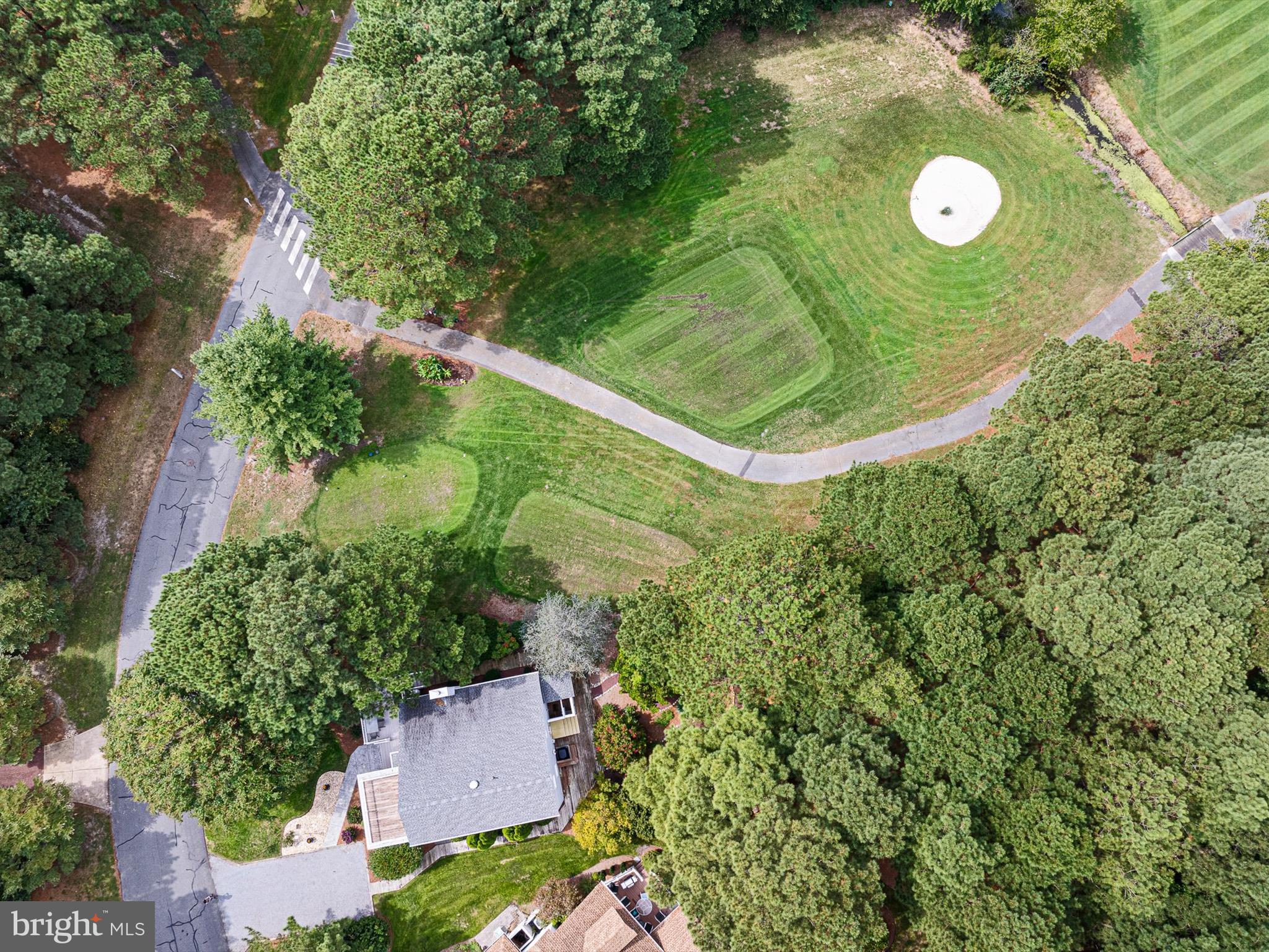 532 Bethany Loop Bethany Beach, DE 19930 - Photo 9 of 65 an aerial view of a backyard