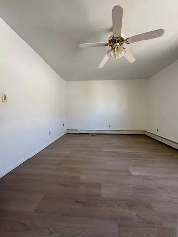 wooden floor in an empty room