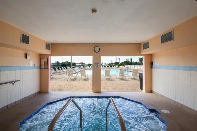 a view of a house with a swimming pool