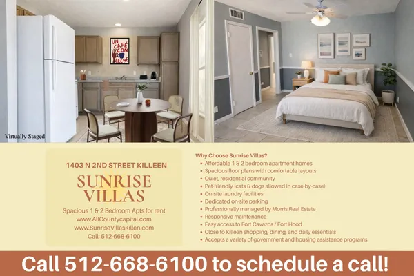 $745 | 1403 North 2nd Street, Unit 207, Killeen, TX 76541