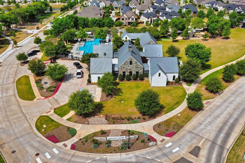 15193 Basket Oak Road Frisco, TX 75035 - Photo 31 of 40 This property features a distinguished stone and white-sided exterior with a metal roof