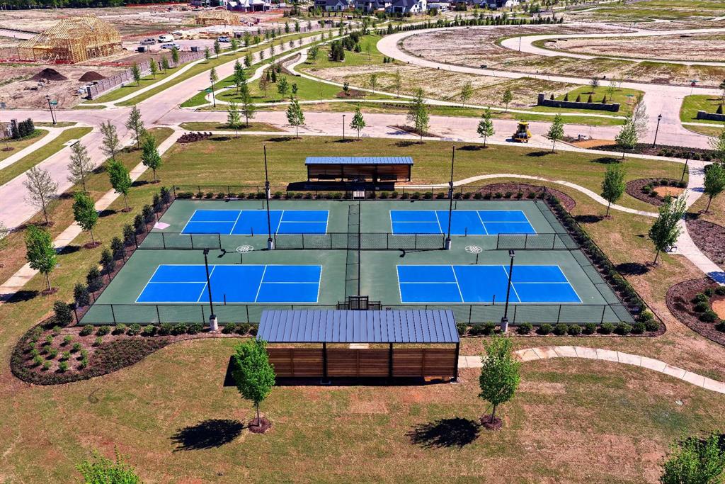 15193 Basket Oak Road Frisco, TX 75035 - Photo 36 of 40 Community amenities include four pickleball courts with perimeter fencing and two sheltered seating areas