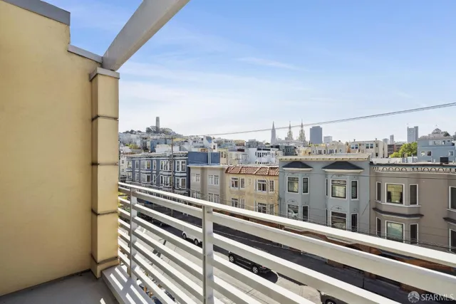 a view of a city with buildings