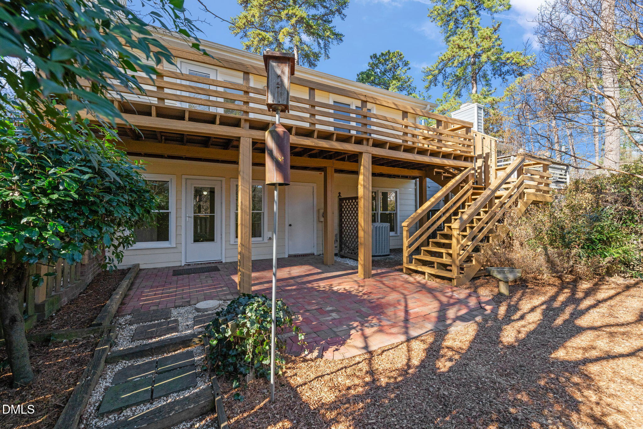 1424 Mapleside Court Raleigh, NC 27609 - Photo 48 of 72 a view of outdoor space and deck