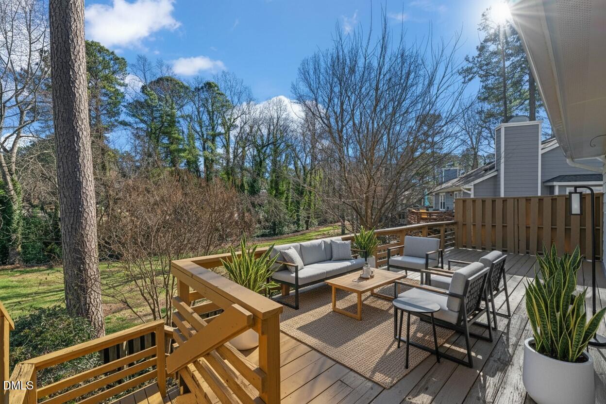 1424 Mapleside Court Raleigh, NC 27609 - Photo 9 of 72 Deck (1) Staged