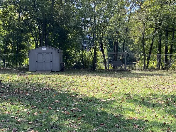 a house view with a outdoor space