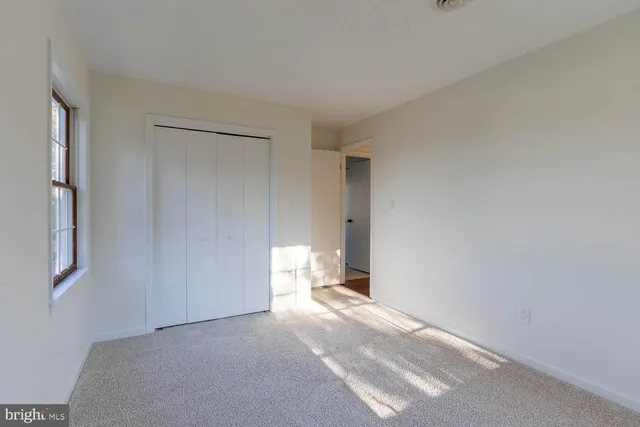 a view of empty room