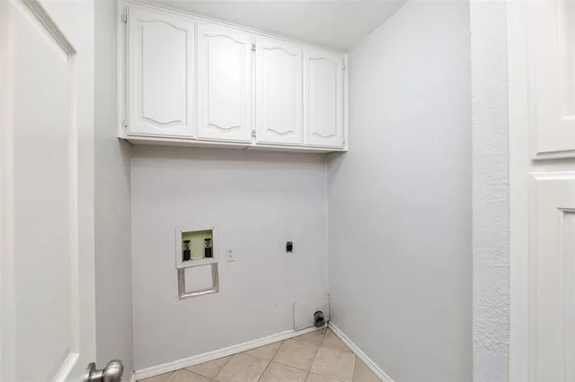 a view of white cabinets