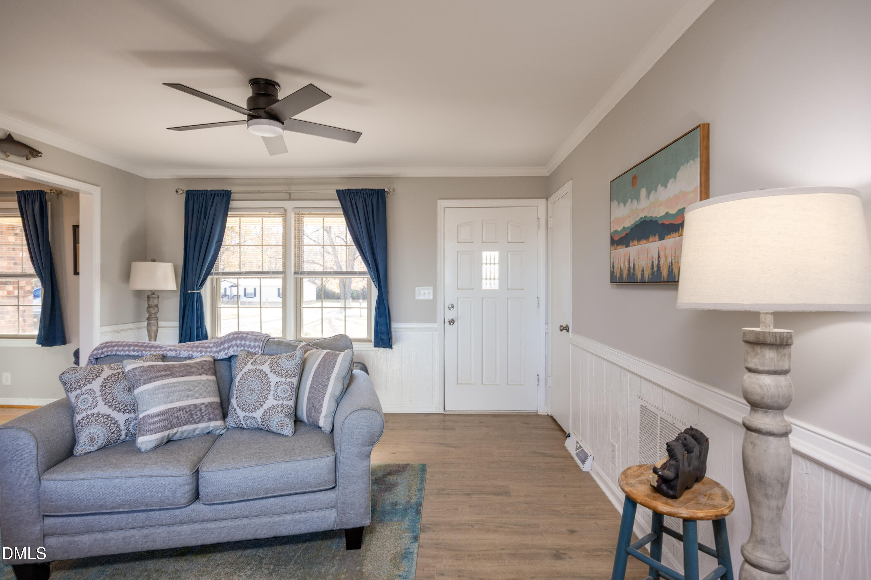 760 Eugene Jernigan Road Dunn, NC 28334 - Photo 16 of 30 a living room with furniture and a large window