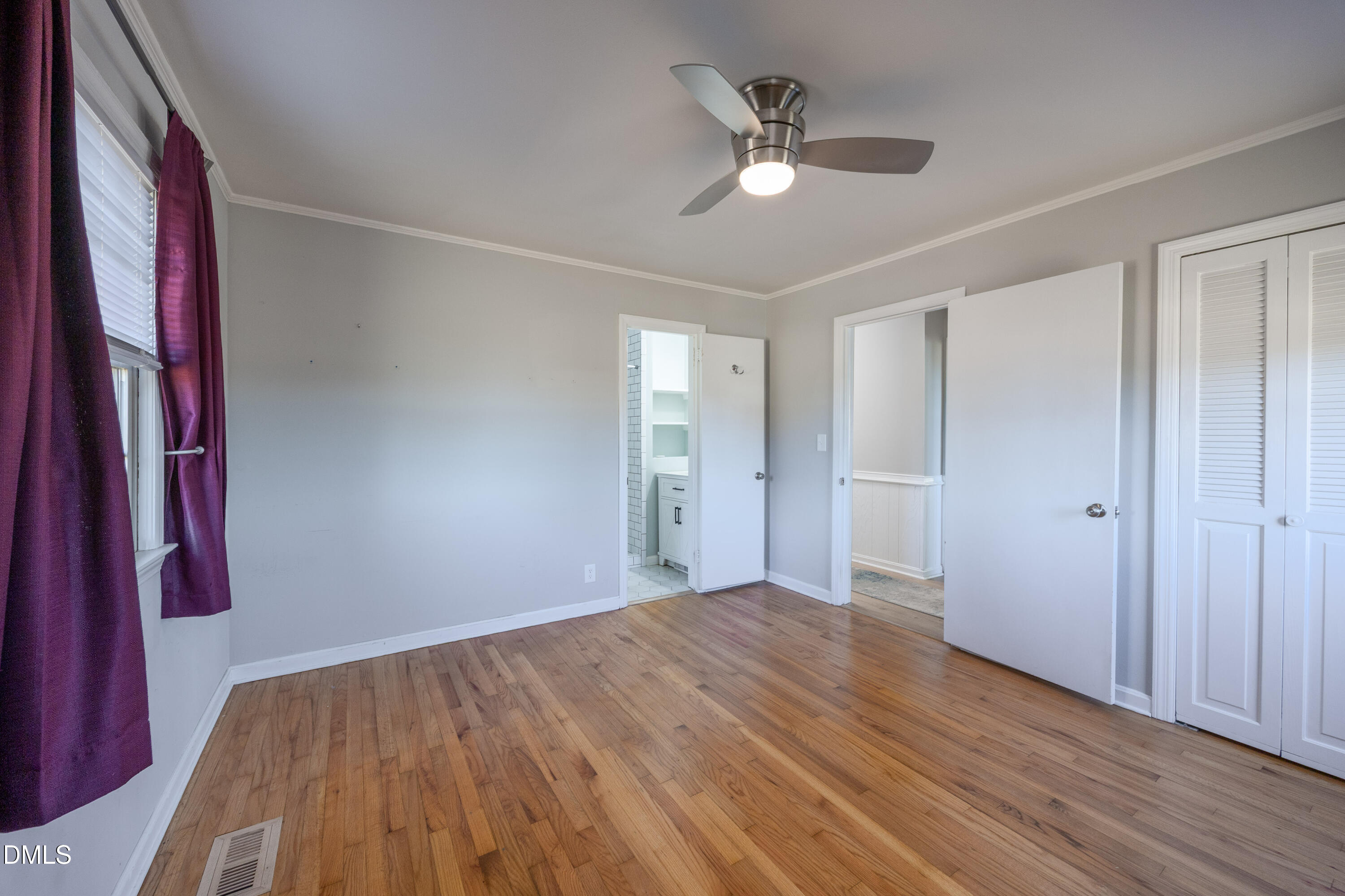 760 Eugene Jernigan Road Dunn, NC 28334 - Photo 23 of 30 a view of empty room with wooden floor