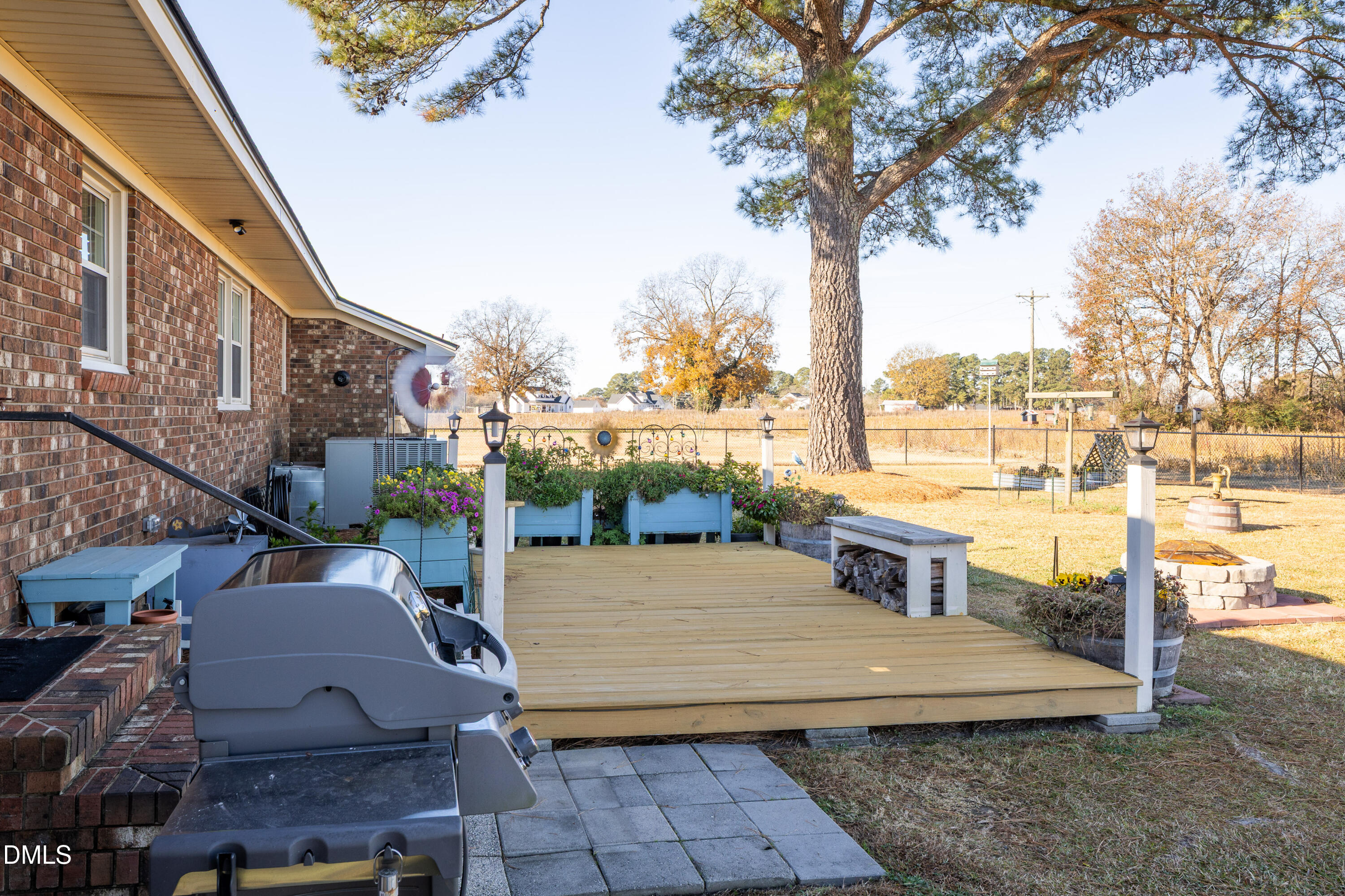 760 Eugene Jernigan Road Dunn, NC 28334 - Photo 25 of 30 a view of outdoor space yard and patio