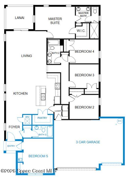 121 Uleta Road Southeast, Unit 12 Palm Bay, FL 32909 - Photo 2 of 2 Pearl MG 3 floorplan