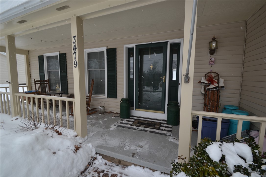 3479 West Walworth Road Walworth, NY 14502 - Photo 3 of 41 Covered front porch