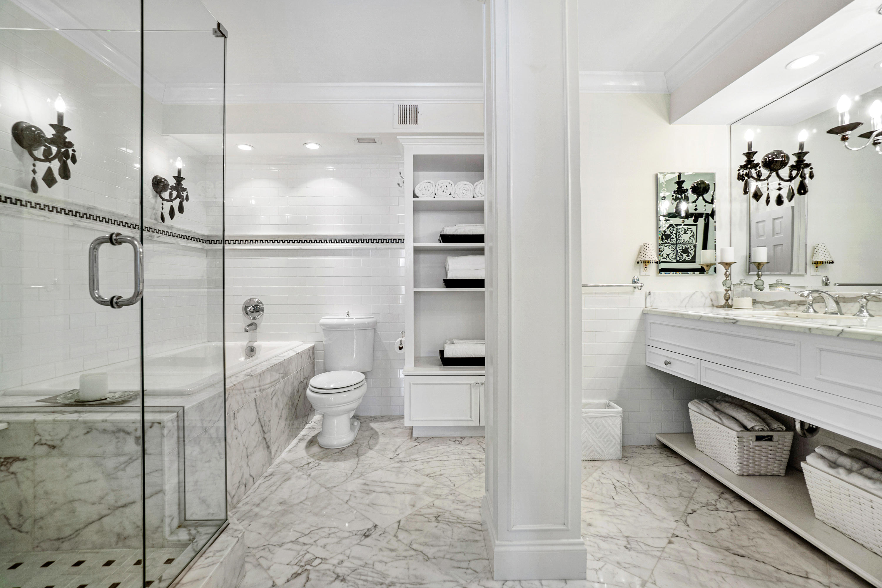 3000 South Ocean Boulevard, Unit 903 Boca Raton, FL 33432 - Photo 16 of 35 Elegant Master Bath