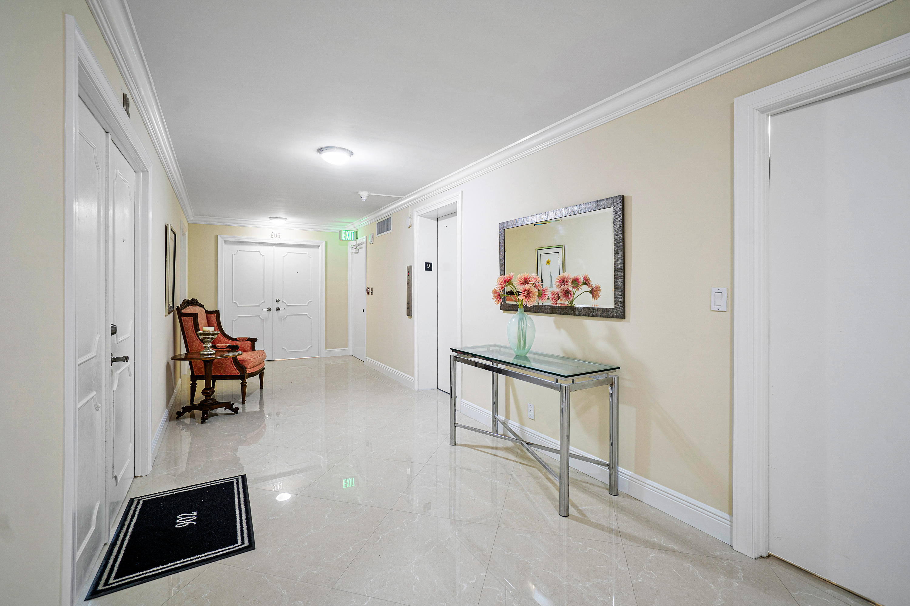3000 South Ocean Boulevard, Unit 903 Boca Raton, FL 33432 - Photo 2 of 35 Semi Private lobby