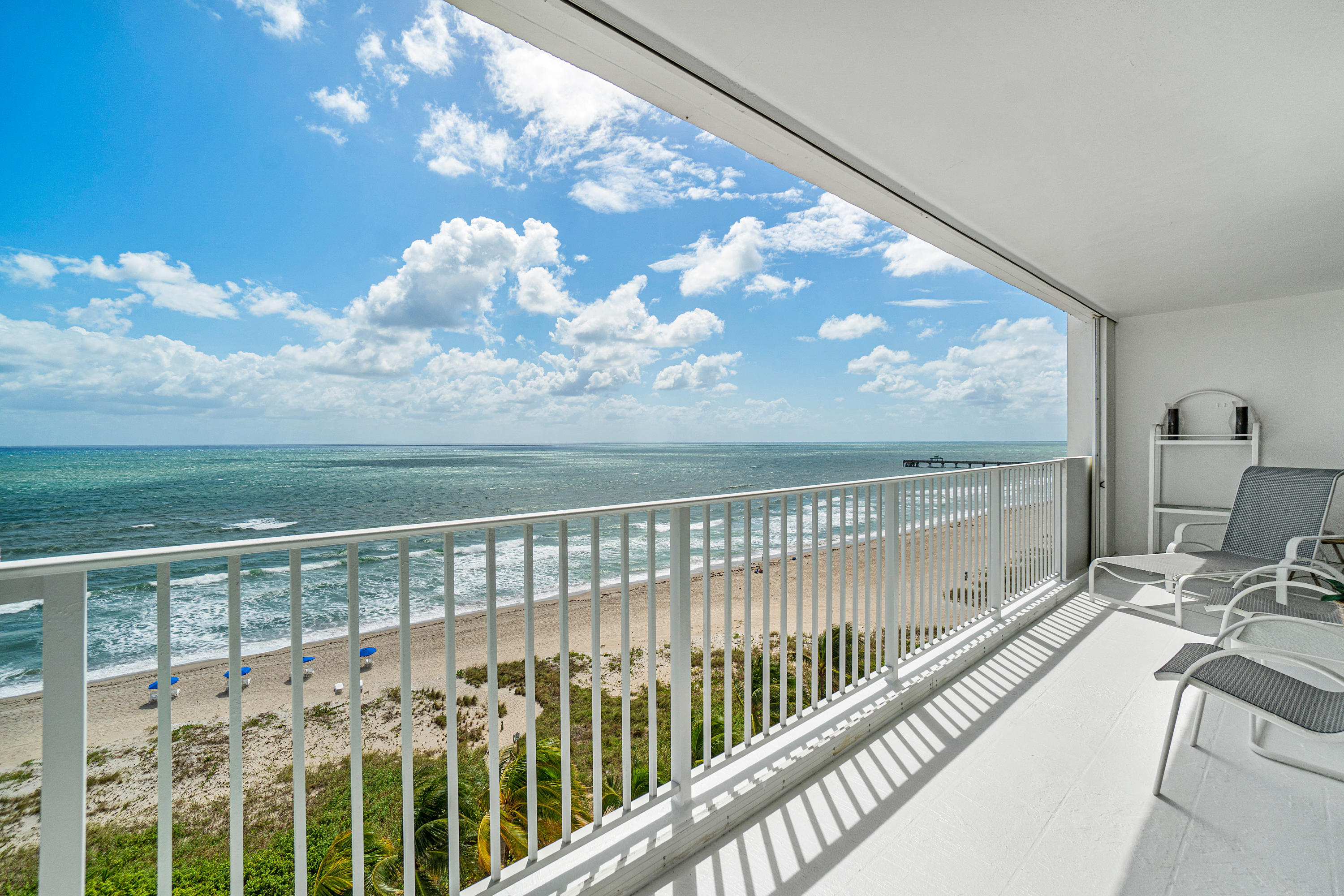 3000 South Ocean Boulevard, Unit 903 Boca Raton, FL 33432 - Photo 21 of 35 Private Balcony South View