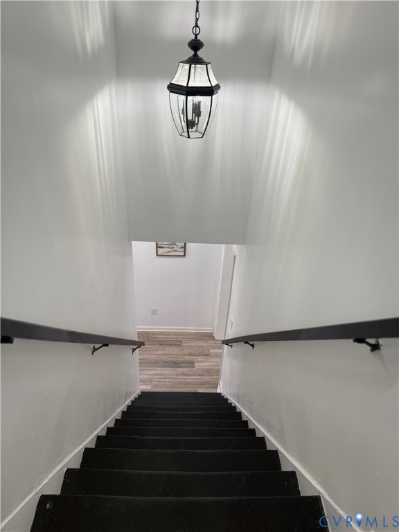 1340 Rome Street Petersburg, VA 23803 - Photo 26 of 35 a view of entryway and hall with wooden floor