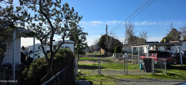 a view of outdoor space and yard