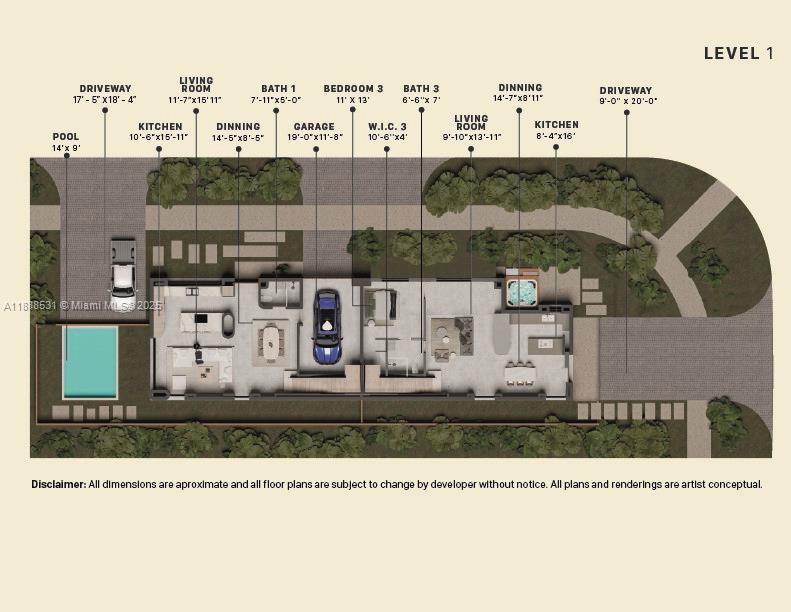 2330 Southwest 36th Avenue, Unit 2 Miami, FL 33145 - Photo 5 of 7 a view of a terrace