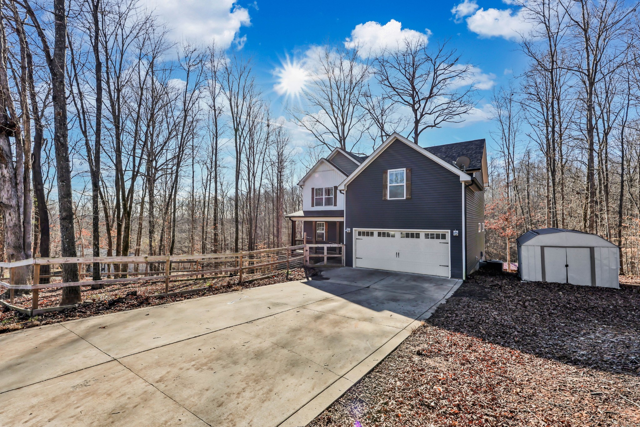 2320 Bearden Road Clarksville, TN 37043 - Photo 4 of 44 a front view of a house with a yard