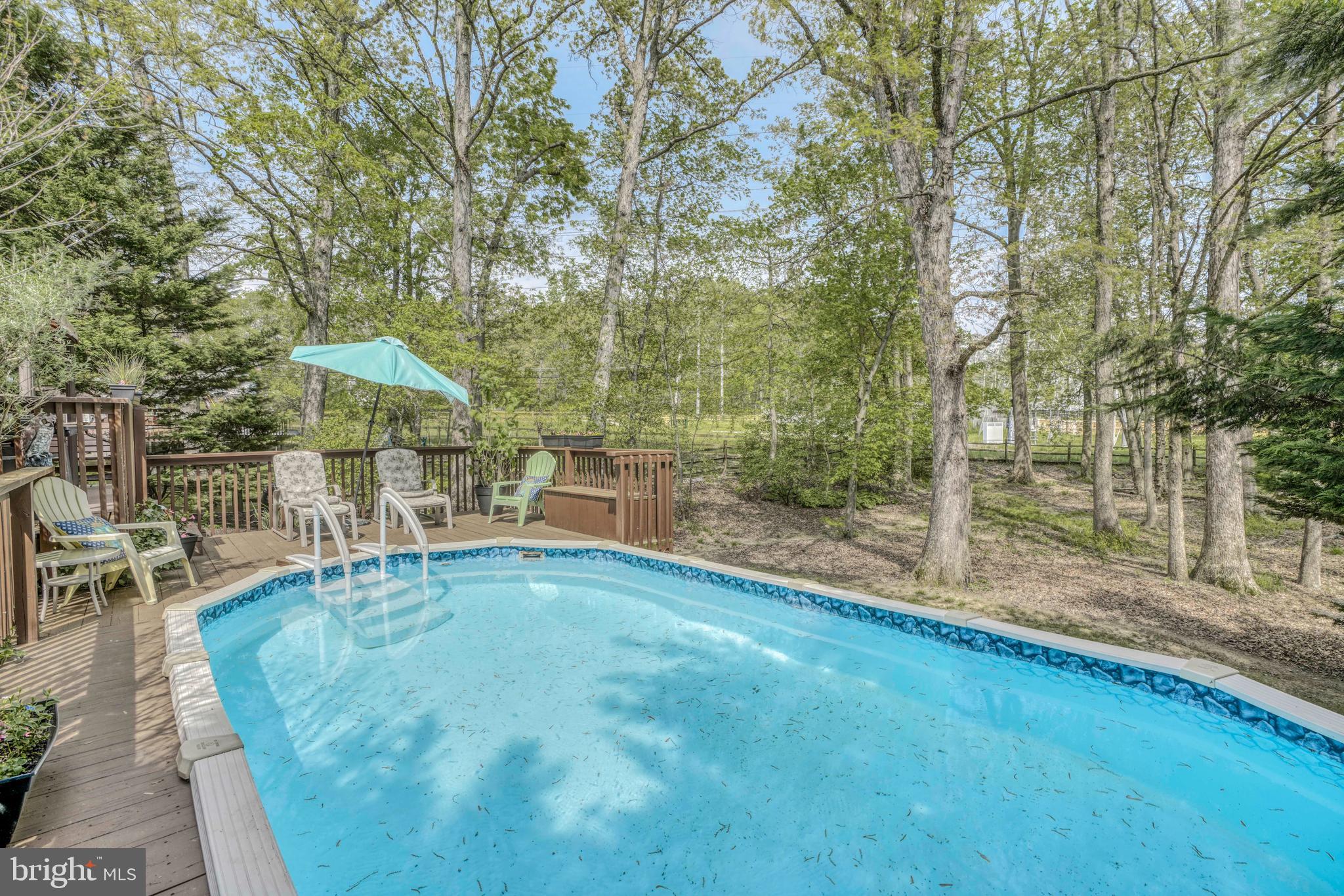 8619 Sherington Road Baltimore, MD 21236 - Photo 3 of 42 Above ground pool with fenced yard