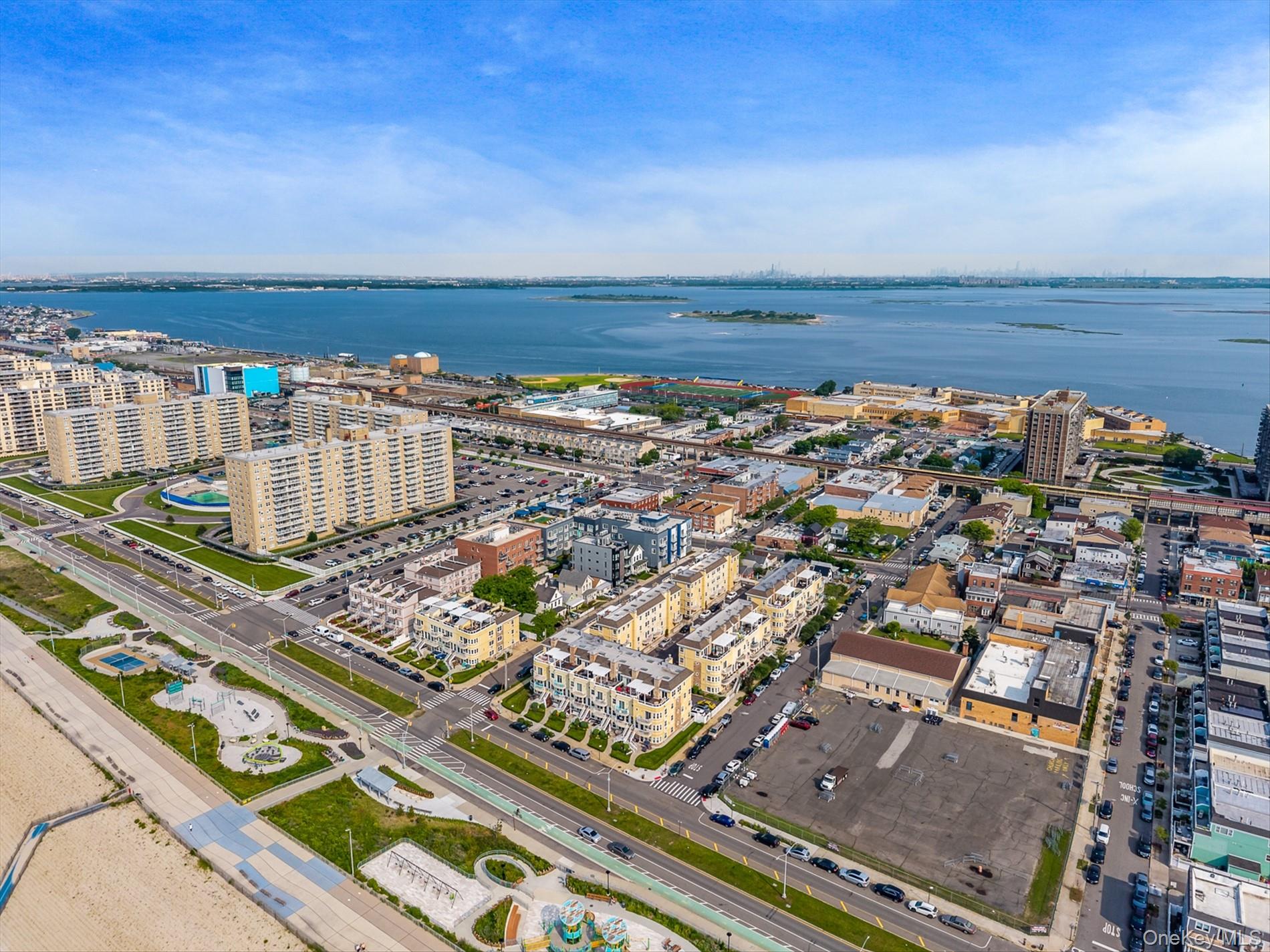 100-12 Shore Front Parkway, Unit 18A Queens, NY 11694 - Photo 32 of 37 an aerial view of a city