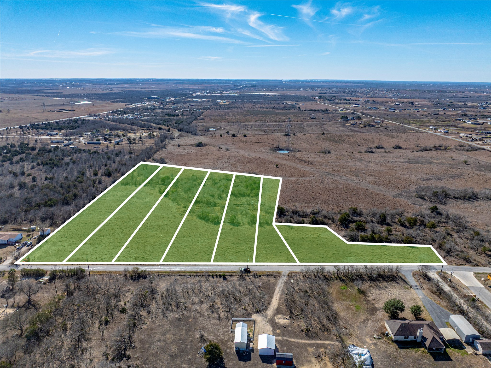 Tbd Tbd Lane Kyle, TX 78640 - Photo 5 of 5 an aerial view of a tennis ground