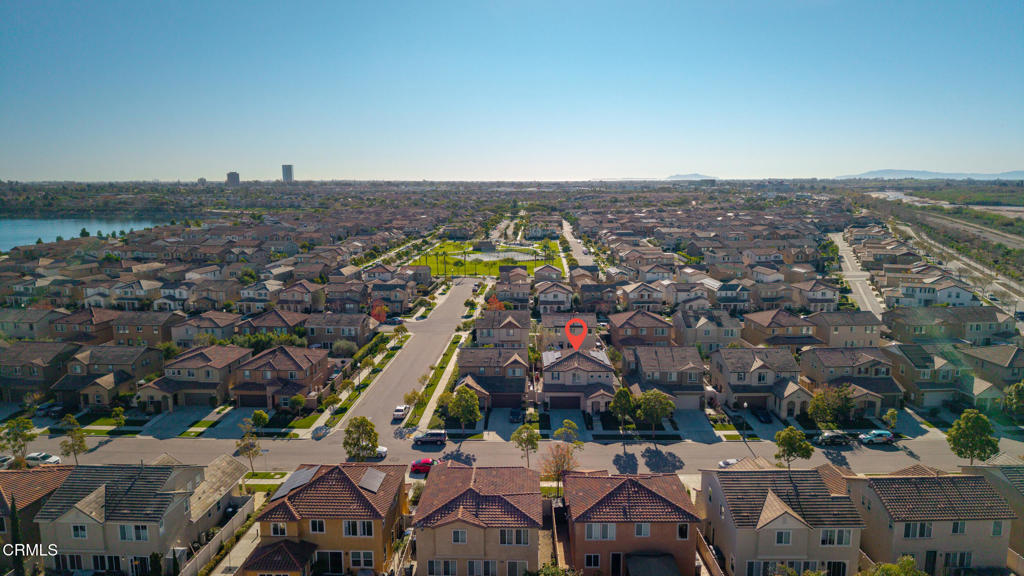 668 Whalen Way Oxnard, CA 93036 - Photo 45 of 57 an aerial view of a city with lots of residential buildings