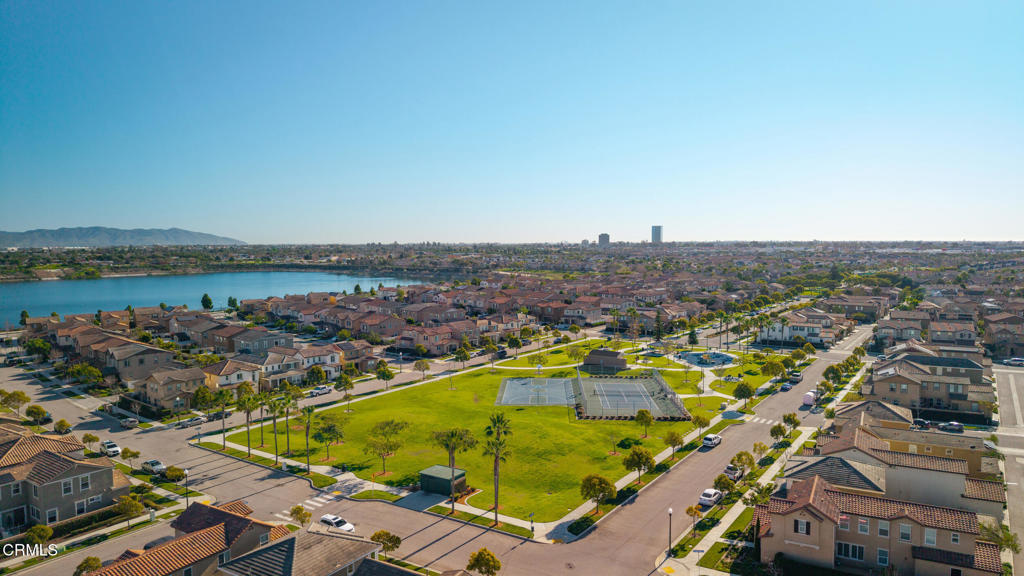 668 Whalen Way Oxnard, CA 93036 - Photo 48 of 57 an aerial view of a residential building and lake view