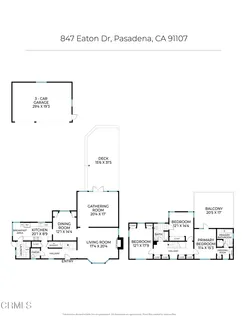 $1,690,000 | 847 Eaton Drive, Pasadena, CA 91107