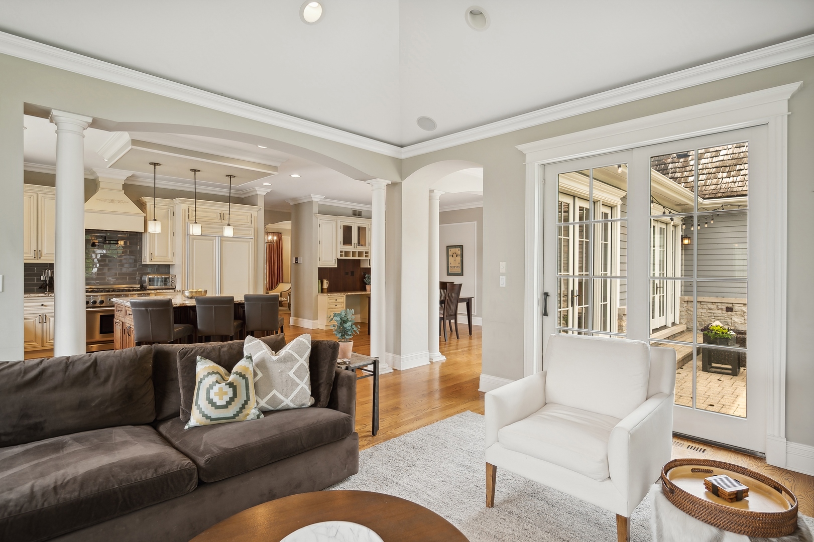 2548 Glenview Road Glenview, IL 60025 - Photo 16 of 39 a living room with furniture and a large window