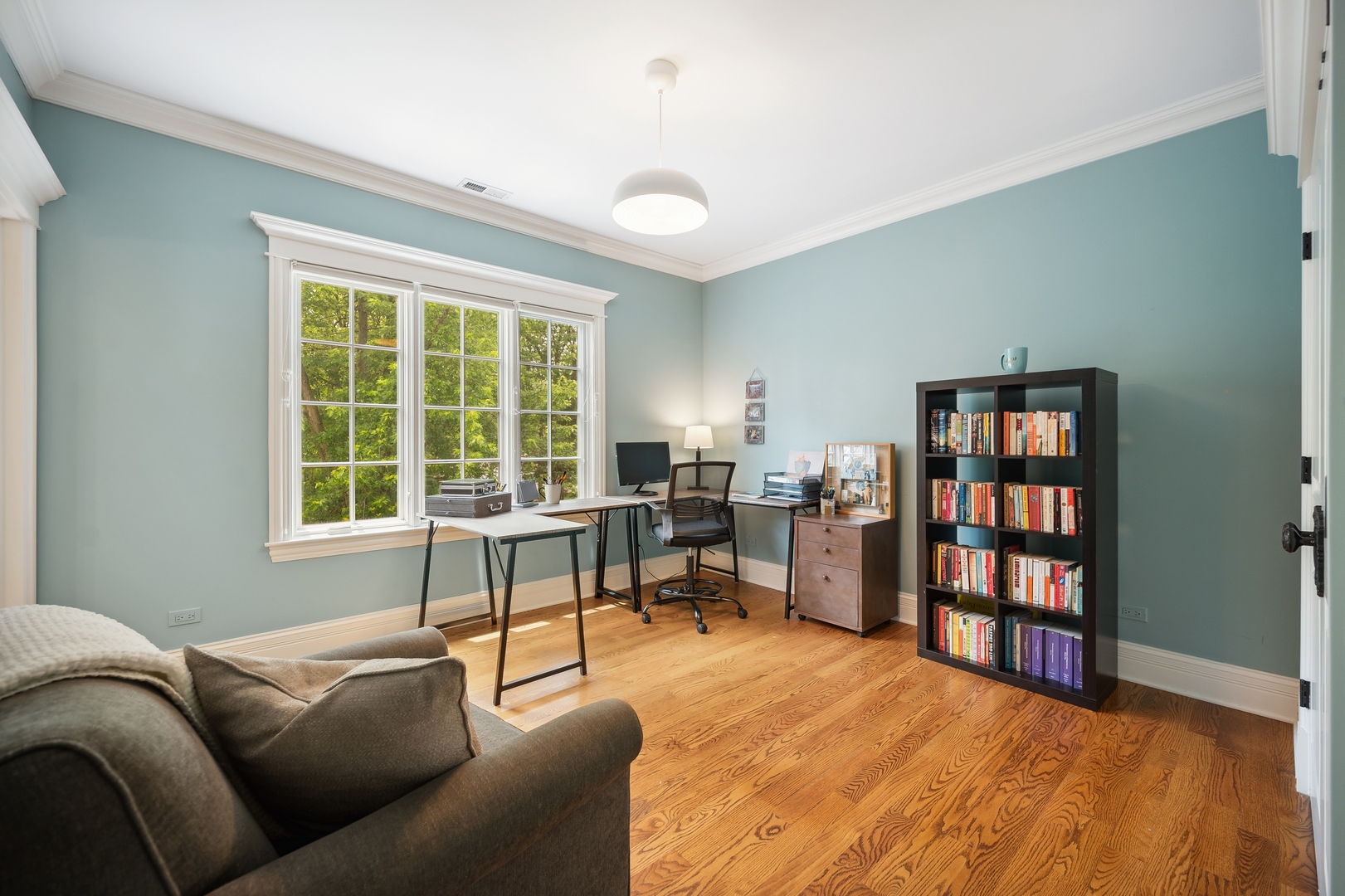 2548 Glenview Road Glenview, IL 60025 - Photo 26 of 39 a living room with furniture and two window