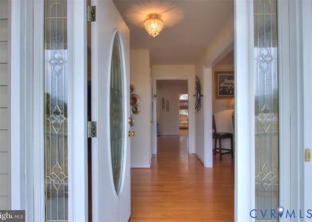 15390 Moores Mill Road Ruther Glen, VA 22546 - Photo 12 of 19 a view of a hallway with interior of the house