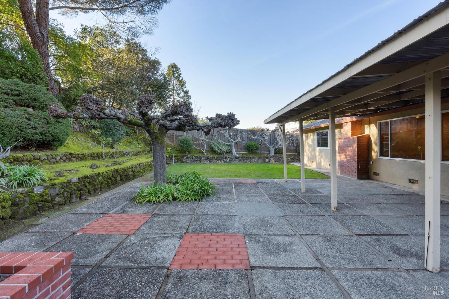 561 Olive Avenue Novato, CA 94945 - Photo 40 of 50 a view of a yard with porch