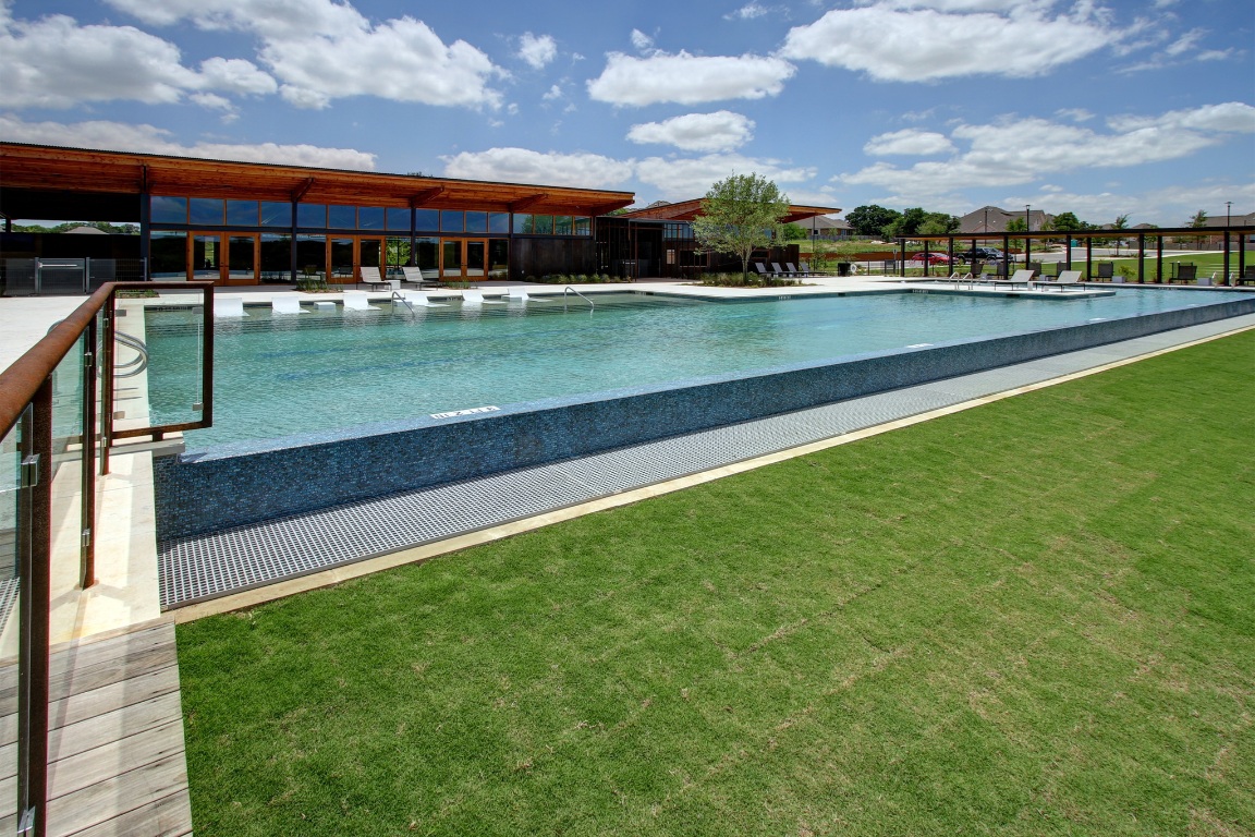 532 Summer Pl Lane Georgetown, TX 78628 - Photo 17 of 20 a view of a lake with a big yard and large trees