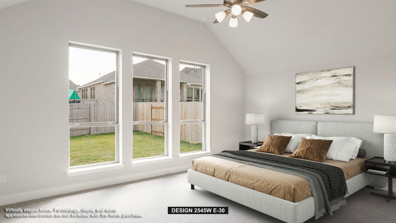 532 Summer Pl Lane Georgetown, TX 78628 - Photo 4 of 20 a bedroom with a large bed and a window