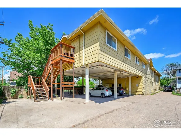 a view of a house with a patio