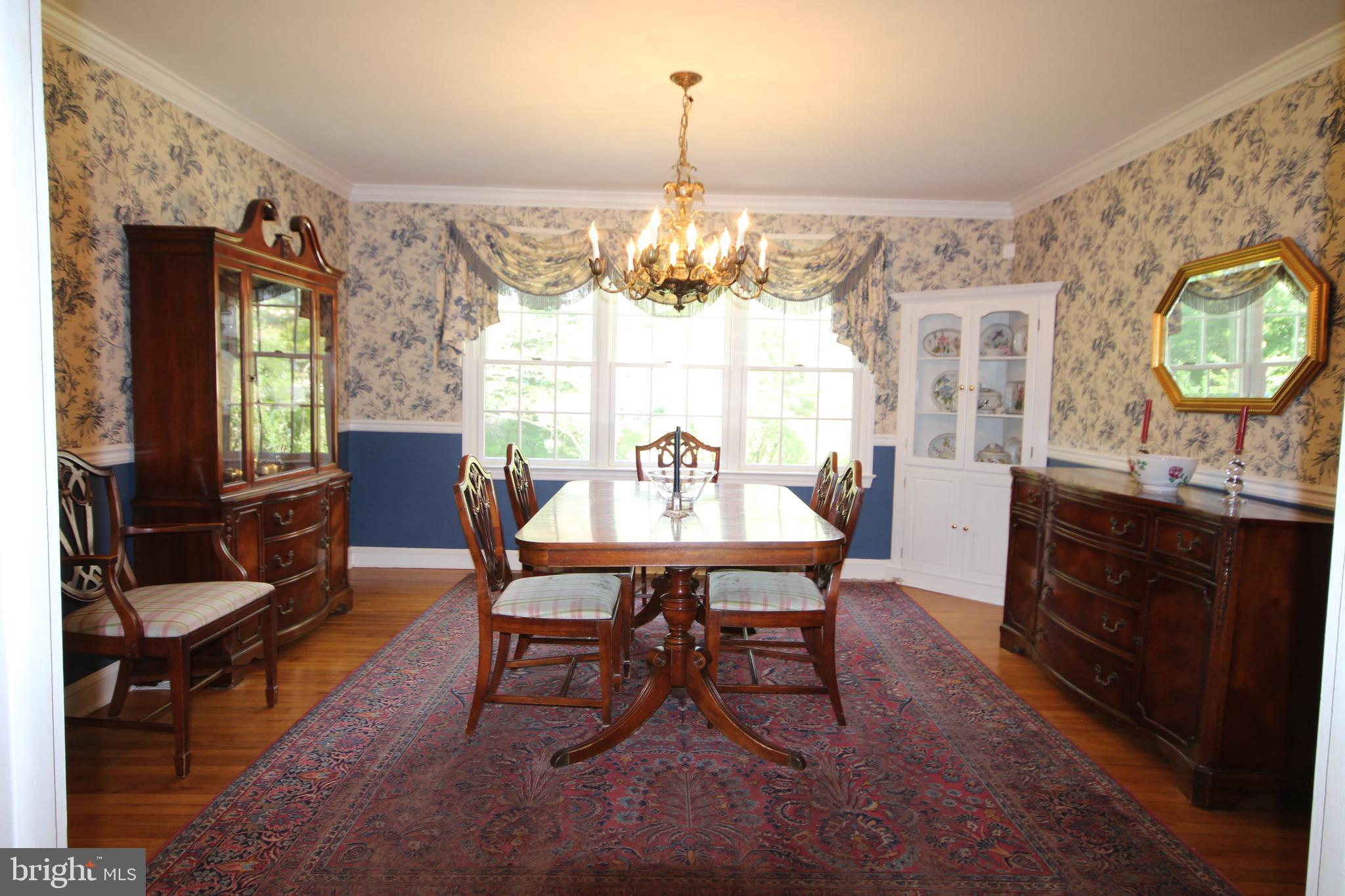 1008 Evergreen Road Yardley, PA 19067 - Photo 15 of 74 Formal dining room with private views of rear yard