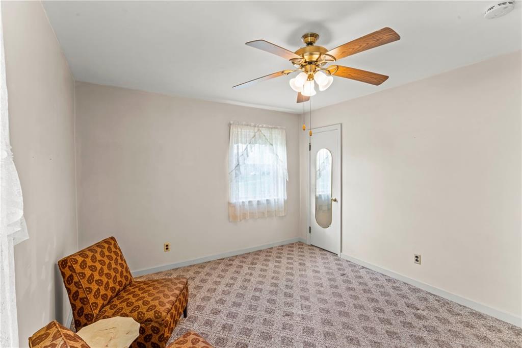 802 Gladden Road Canonsburg, PA 15317 - Photo 15 of 30 Generous closet space behind the door and ceiling fan of the secondary bedroom
