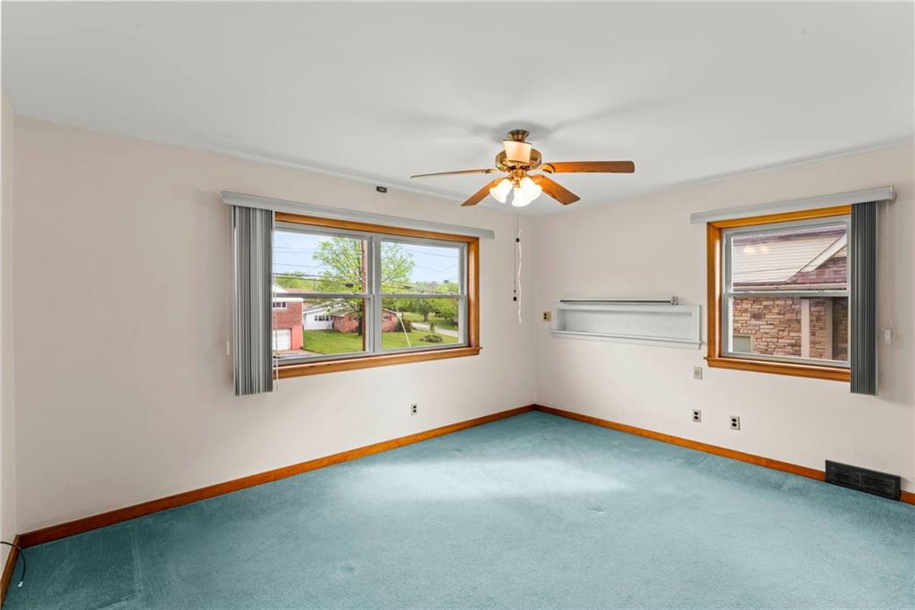 802 Gladden Road Canonsburg, PA 15317 - Photo 16 of 30 The main bedroom features large closet space and extra windows
