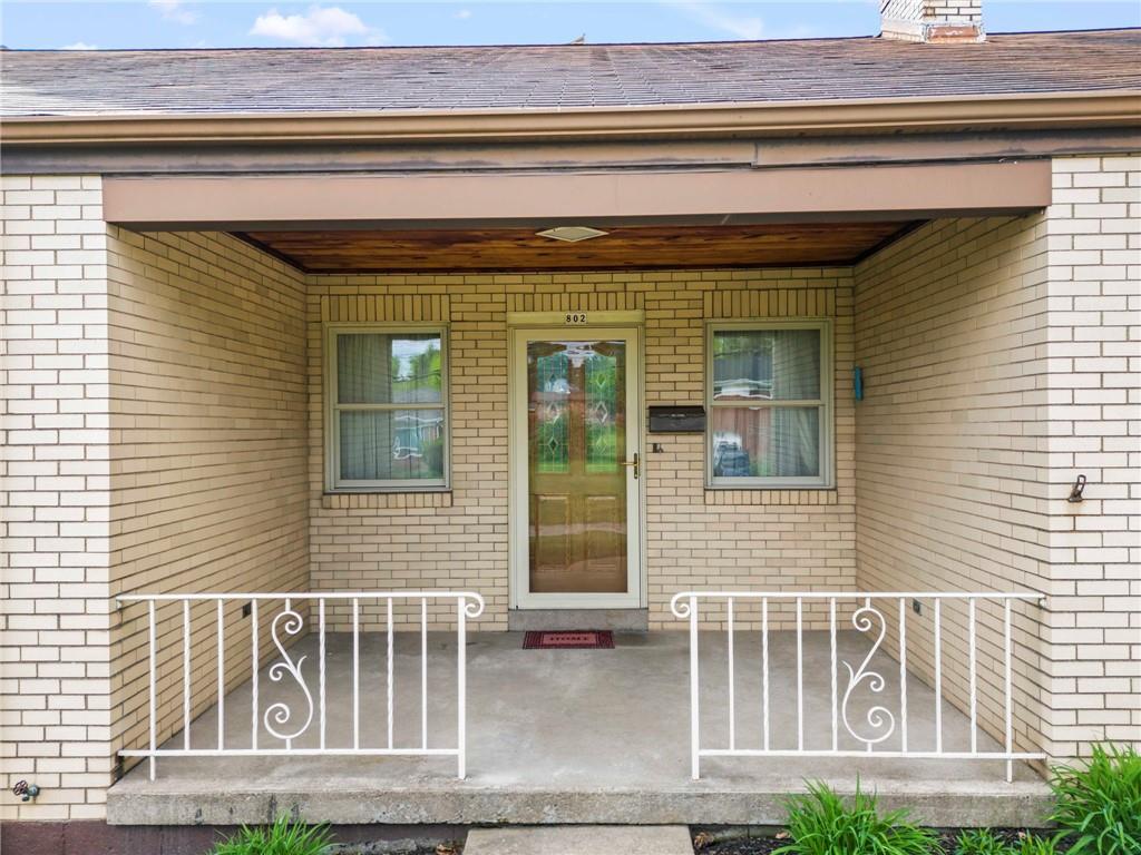 802 Gladden Road Canonsburg, PA 15317 - Photo 2 of 30 With a covered front entry, you can enjoy morning coffee and relax rain or shine.