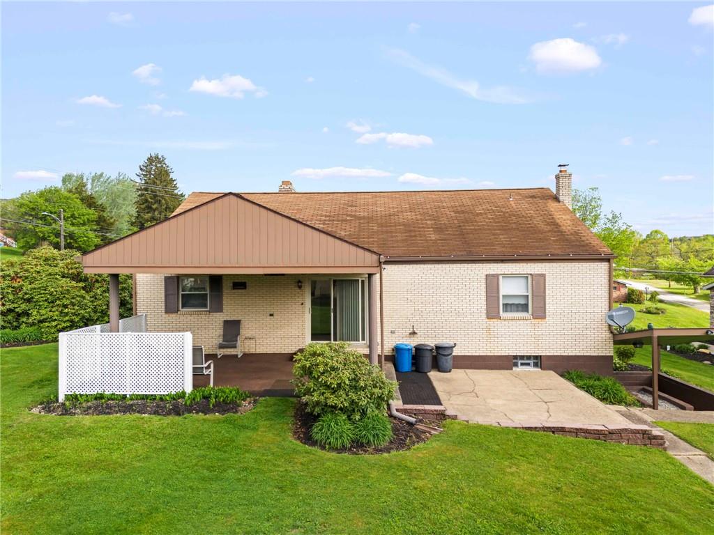 802 Gladden Road Canonsburg, PA 15317 - Photo 25 of 30 Cozy and Serene covered rear patio. Relax, unwind, and breathe.