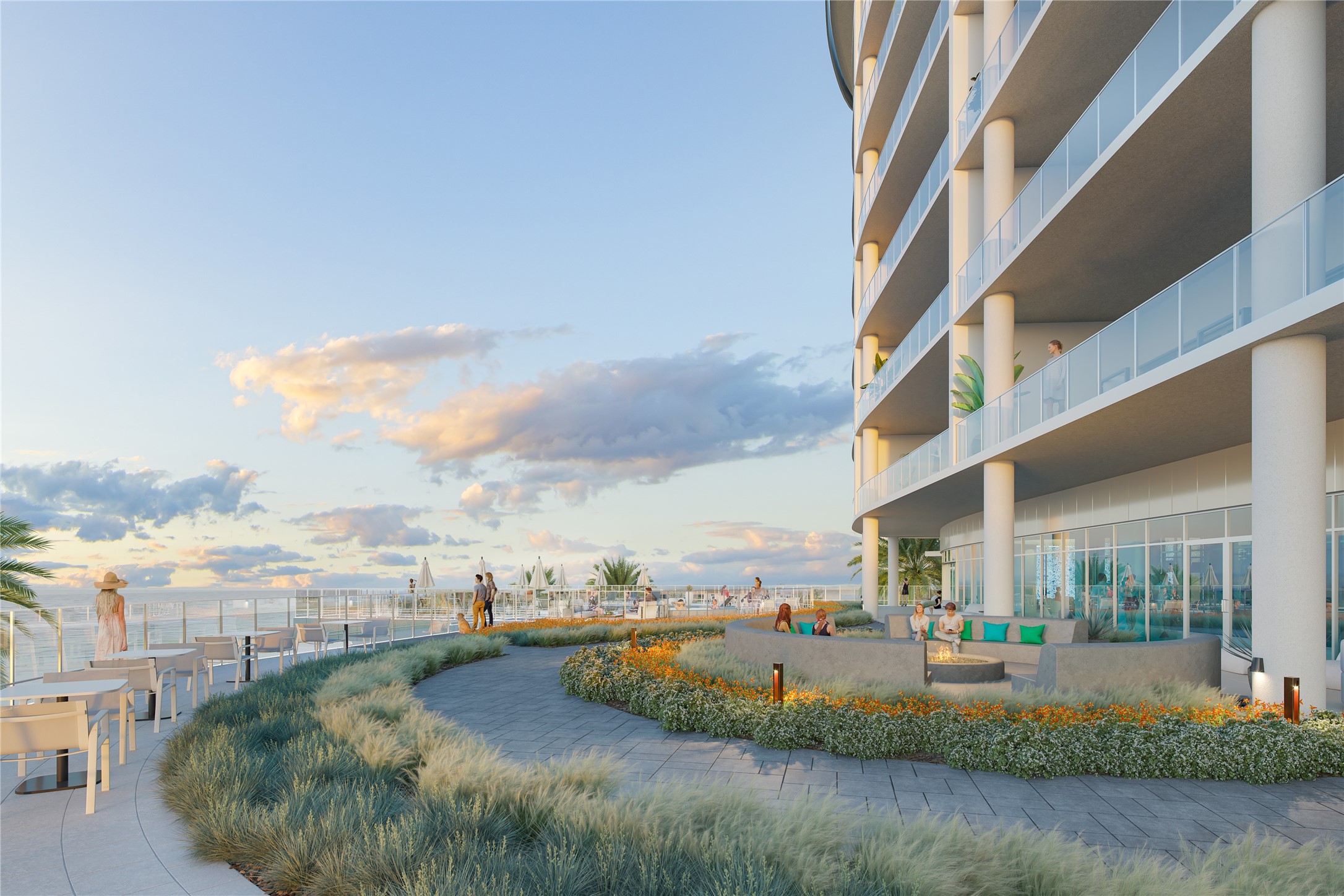 10525 Termini-San Luis Pass Road, Unit 308 Galveston, TX 77554 - Photo 6 of 13 a view of a city from a terrace
