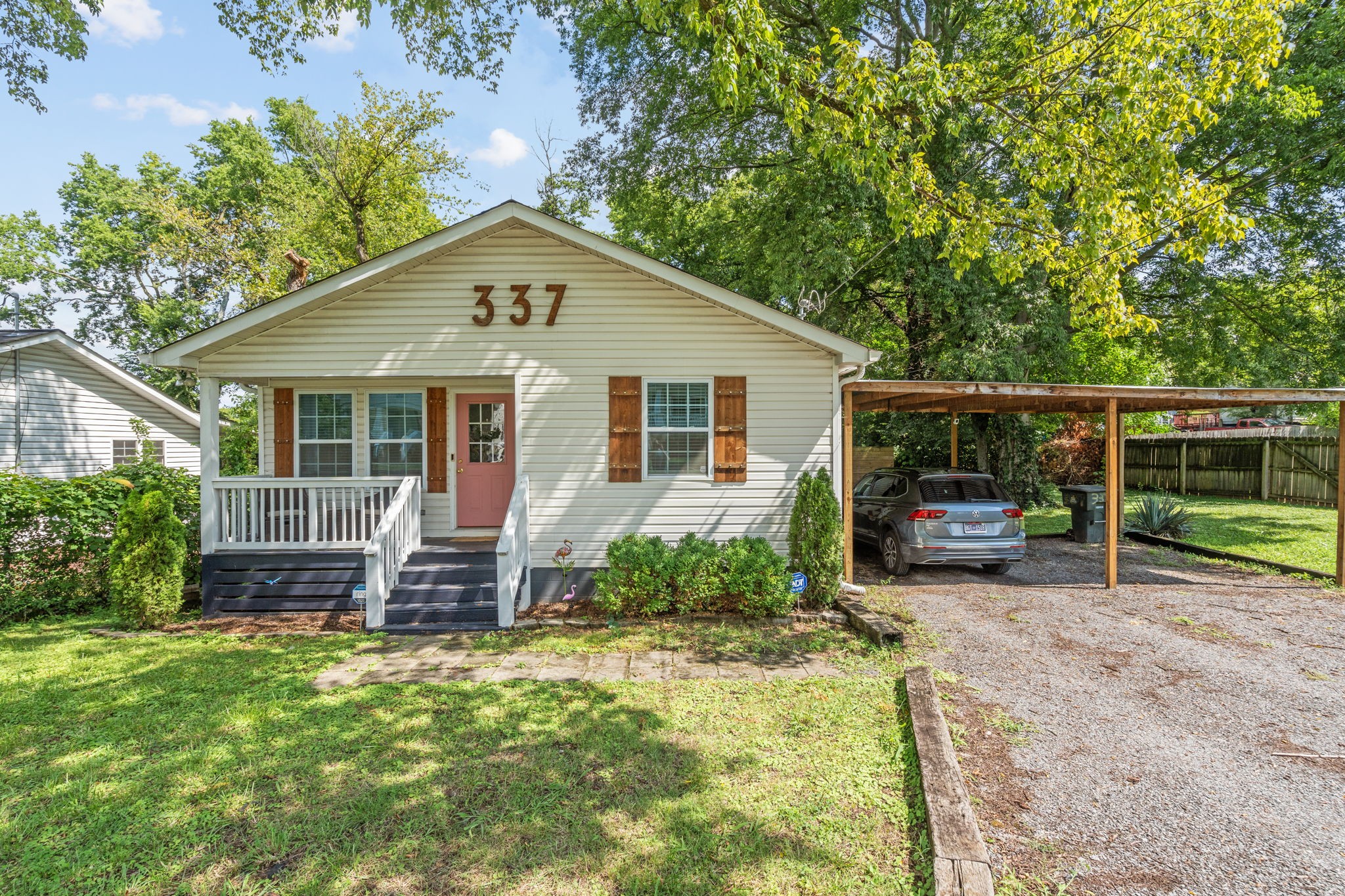 337 Duke Street Nashville, TN 37207 - Photo 13 of 28 a view of house with outdoor seating area