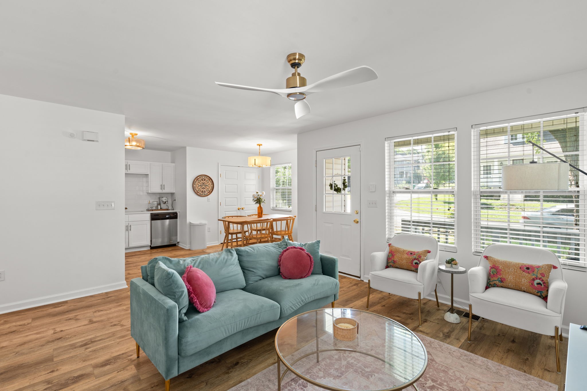 337 Duke Street Nashville, TN 37207 - Photo 3 of 28 a living room with furniture and a large window